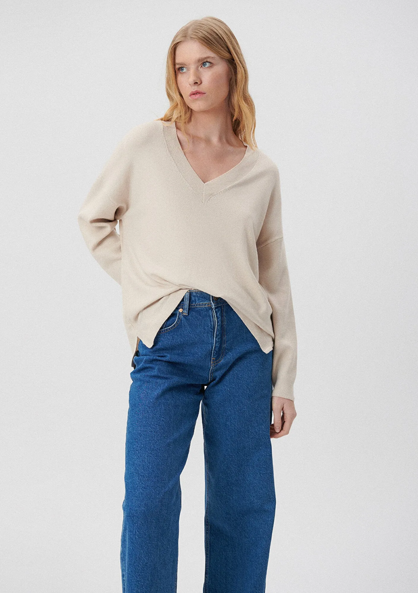 V Neck Sweater
