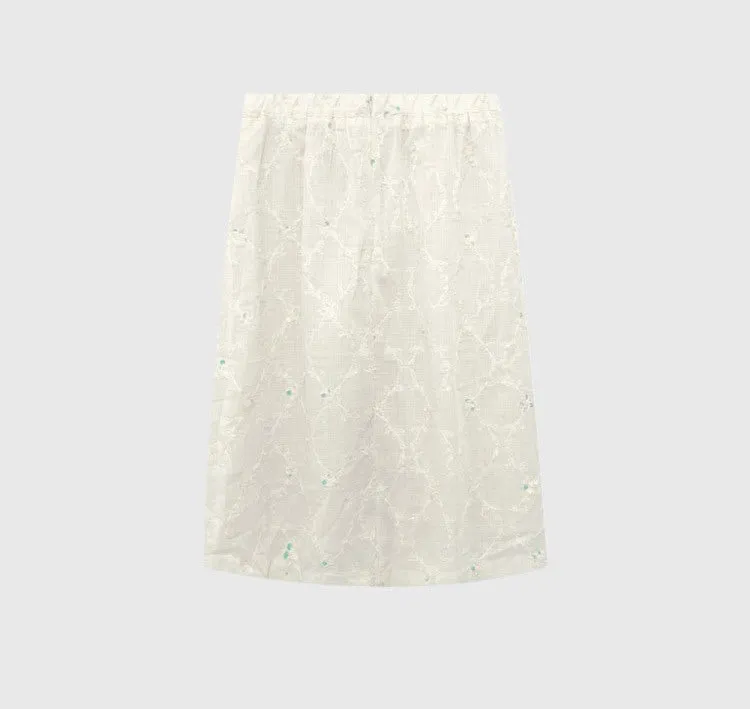 V-neck sweatshirt skirt