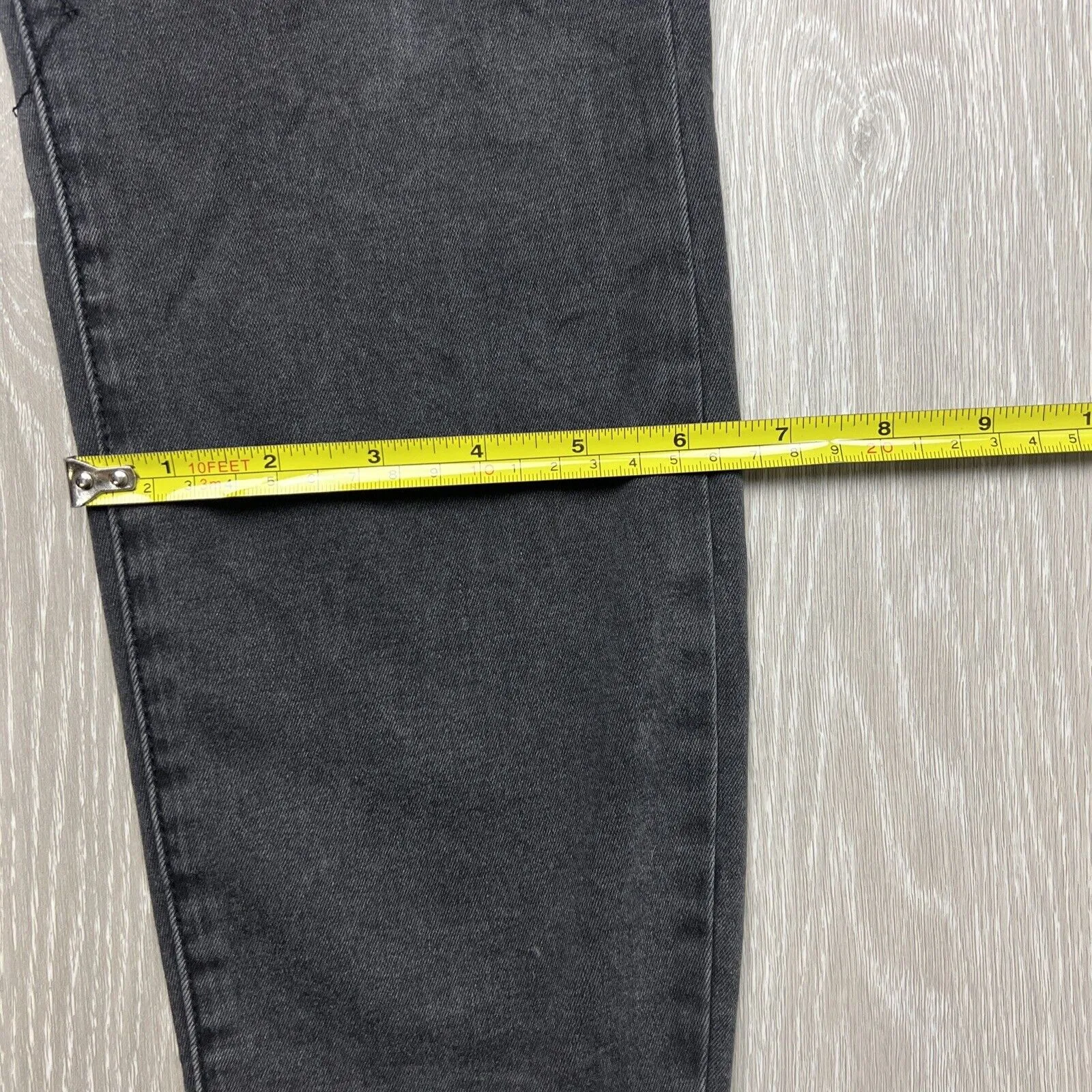 Vans Womens Black Skinny Cropped Jeans Size 9/29