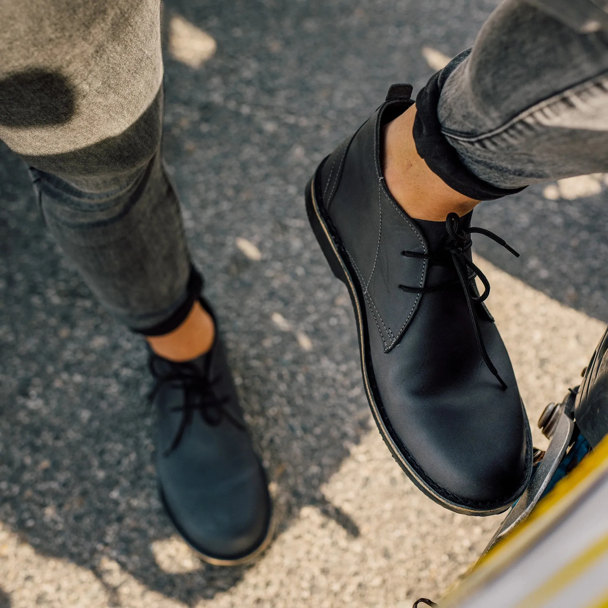 Veldskoen Chukka (Charcoal Sole)
