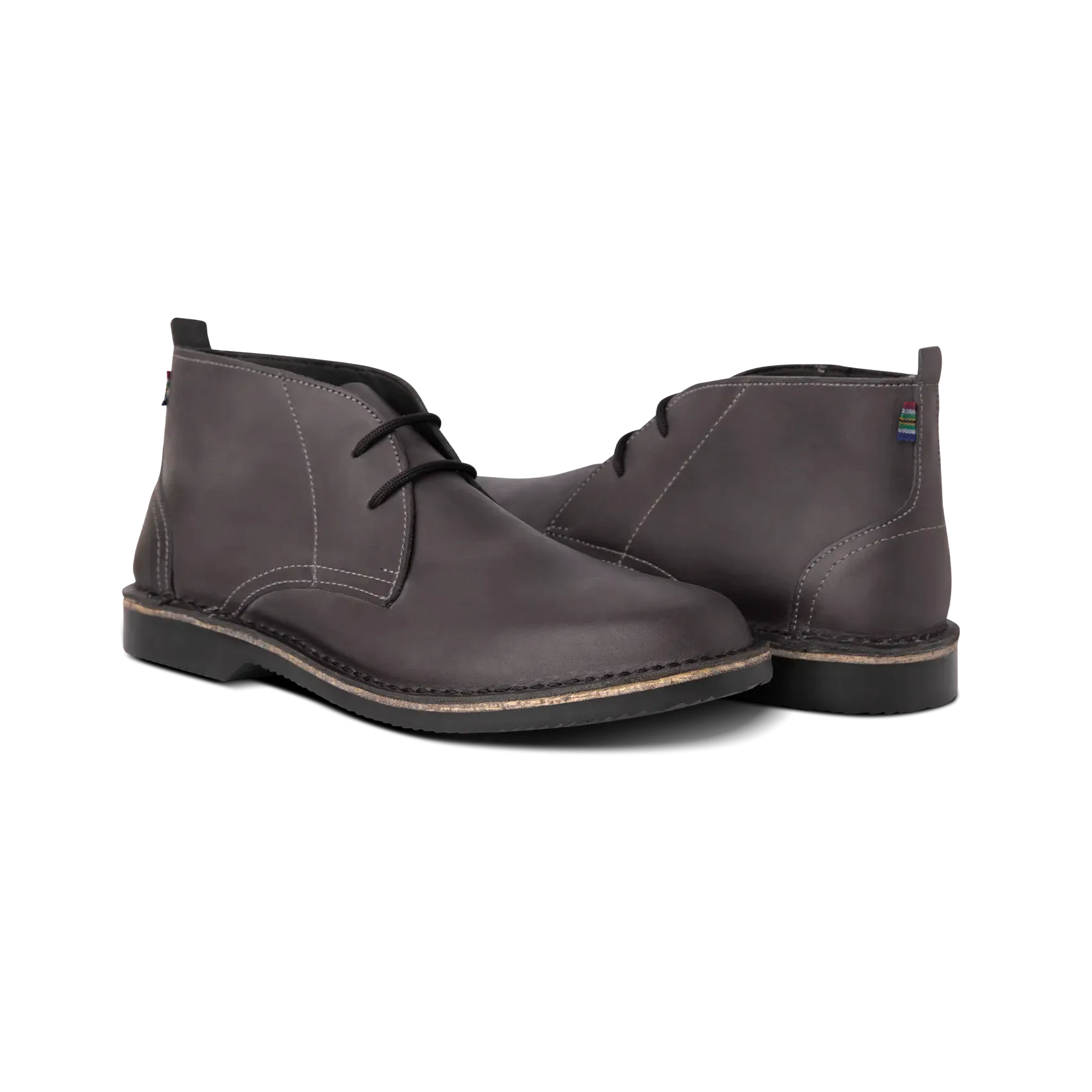 Veldskoen Chukka (Charcoal Sole)