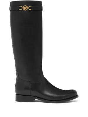 Versace Medusa '95 knee-high boots