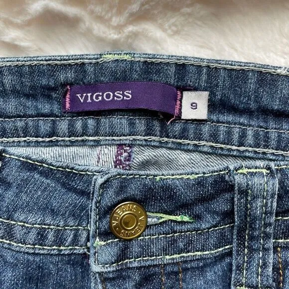 Vigoss The New York Bootcut Flap Pockets Denim Jeans - Women’s 9