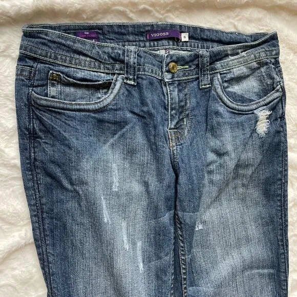 Vigoss The New York Bootcut Flap Pockets Denim Jeans - Women’s 9