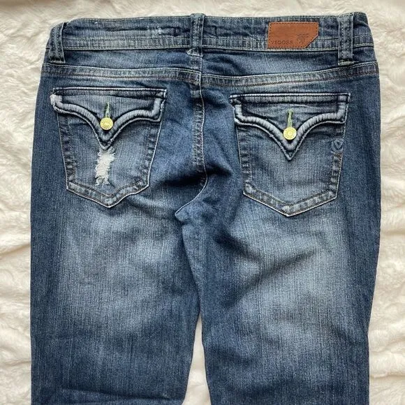 Vigoss The New York Bootcut Flap Pockets Denim Jeans - Women’s 9