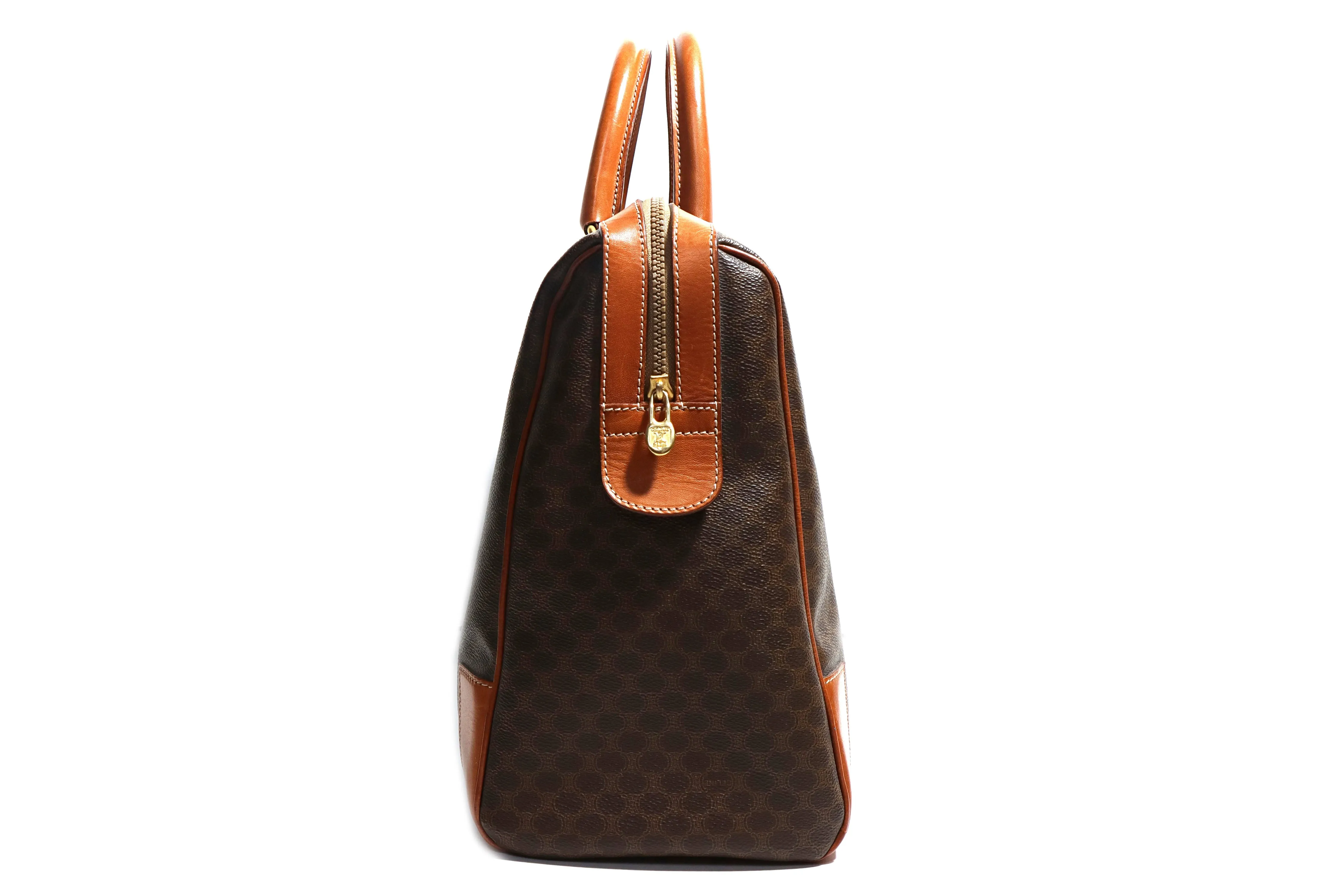 Vintage Celine Satchel Macadam Pattern