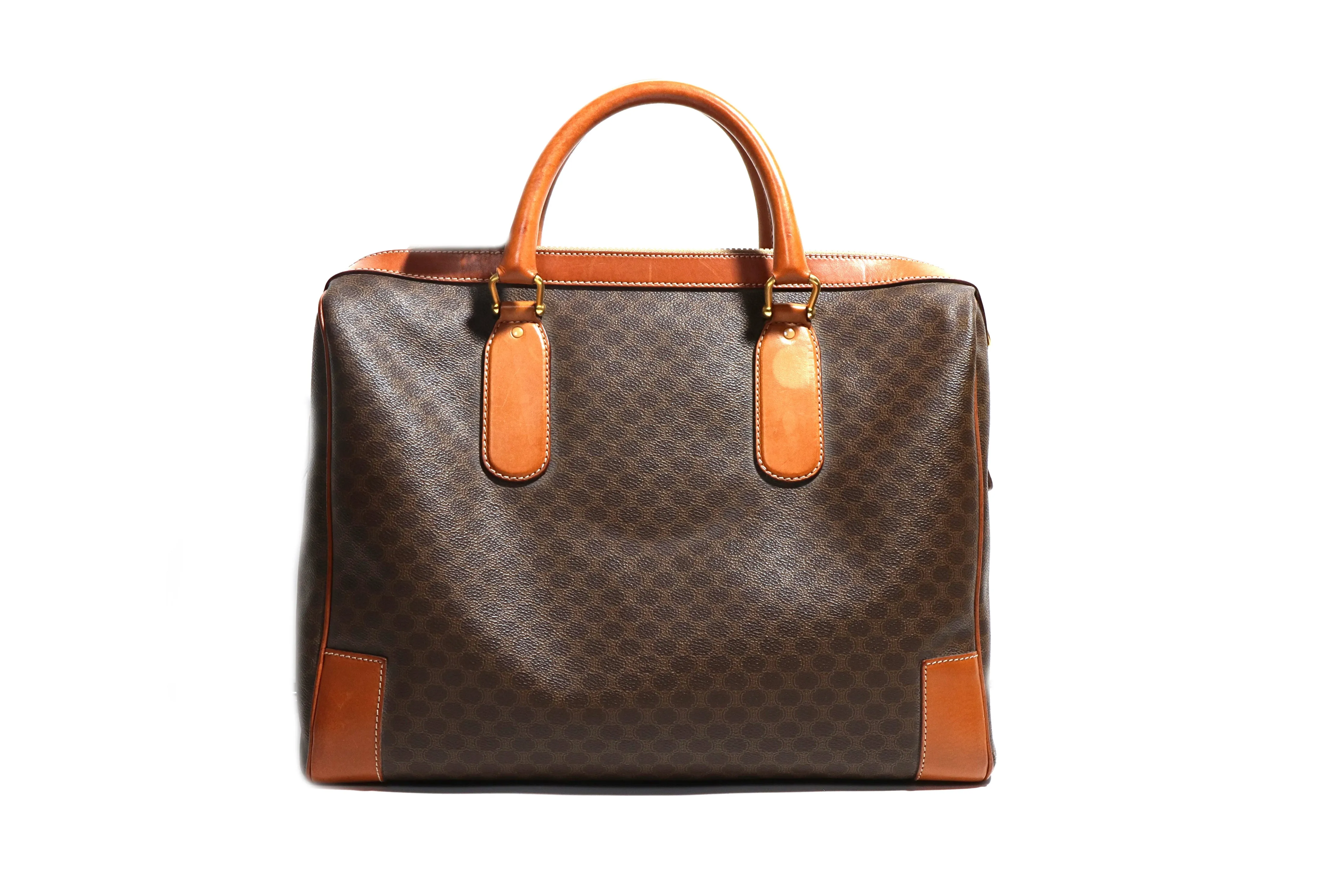 Vintage Celine Satchel Macadam Pattern