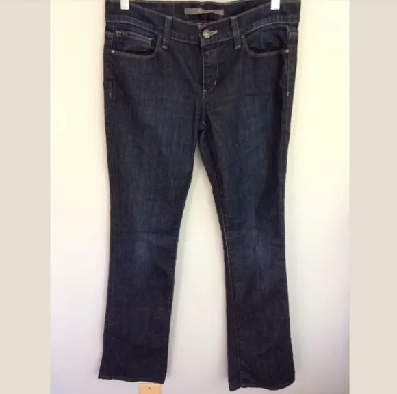 VTG JOE'S Boot Cut JEans Socialite  Sz 27x32 Dark wash