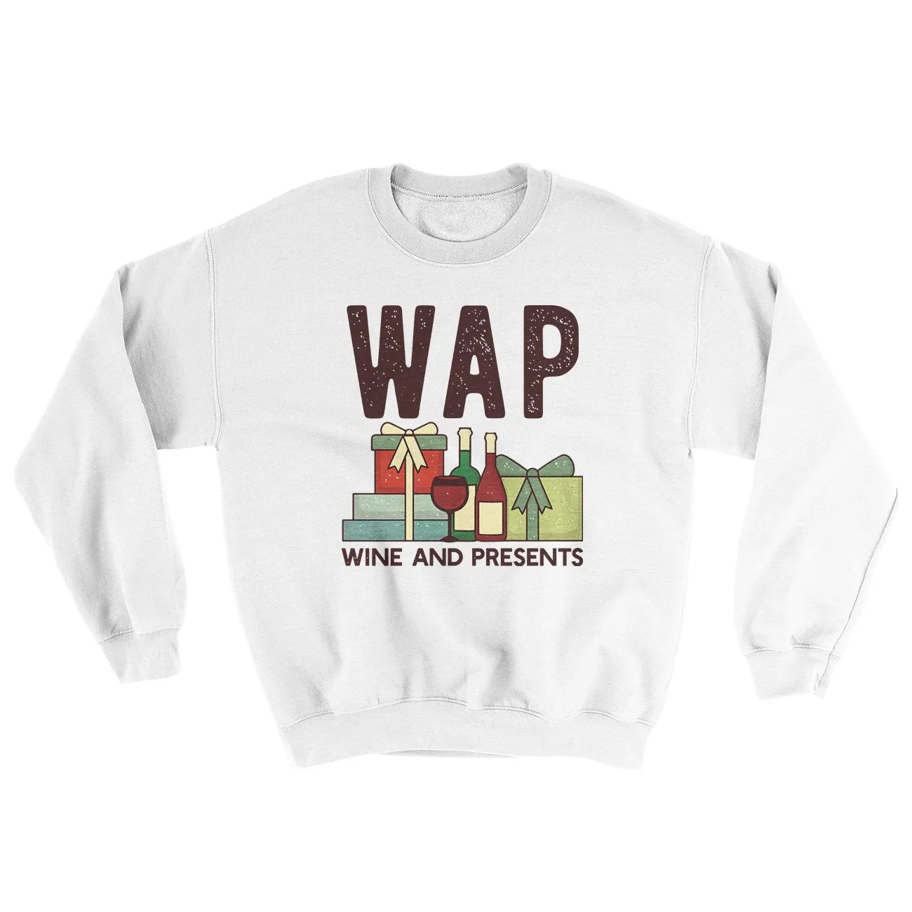 WAP- Wine & Presents Ugly Sweater