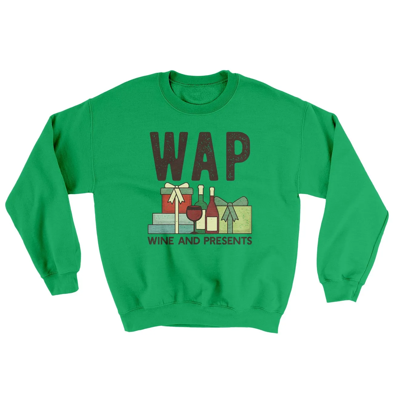 WAP- Wine & Presents Ugly Sweater