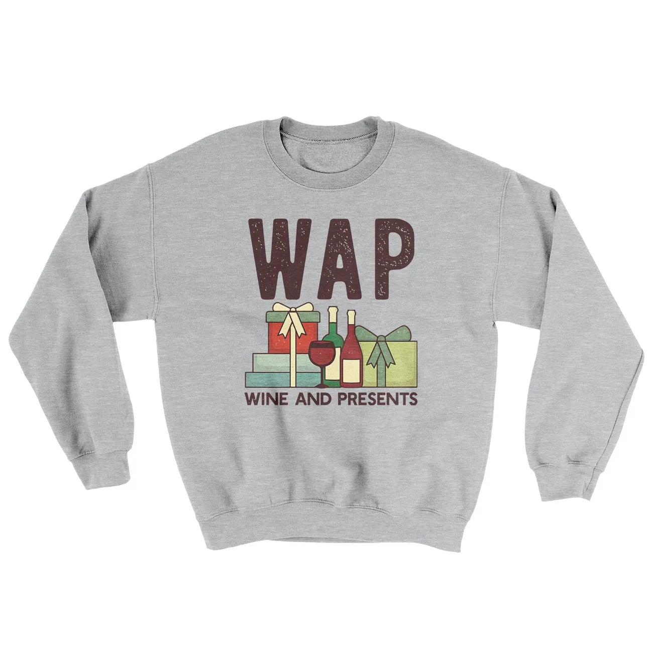 WAP- Wine & Presents Ugly Sweater