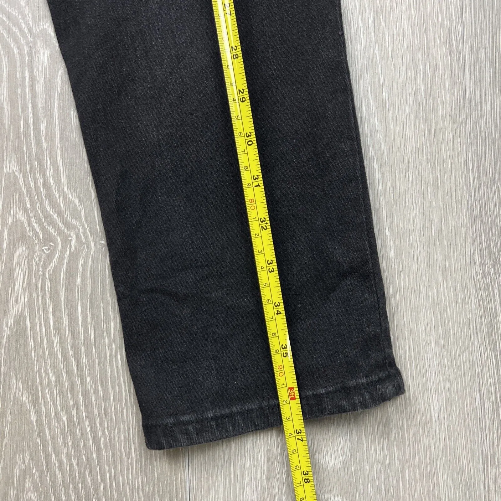 Wayne Cooper Mens Black Slim Jeans Size 34