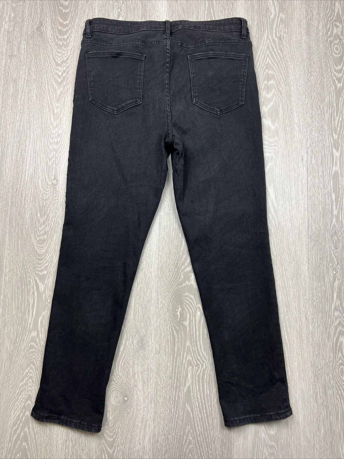 Wayne Cooper Mens Black Slim Jeans Size 34