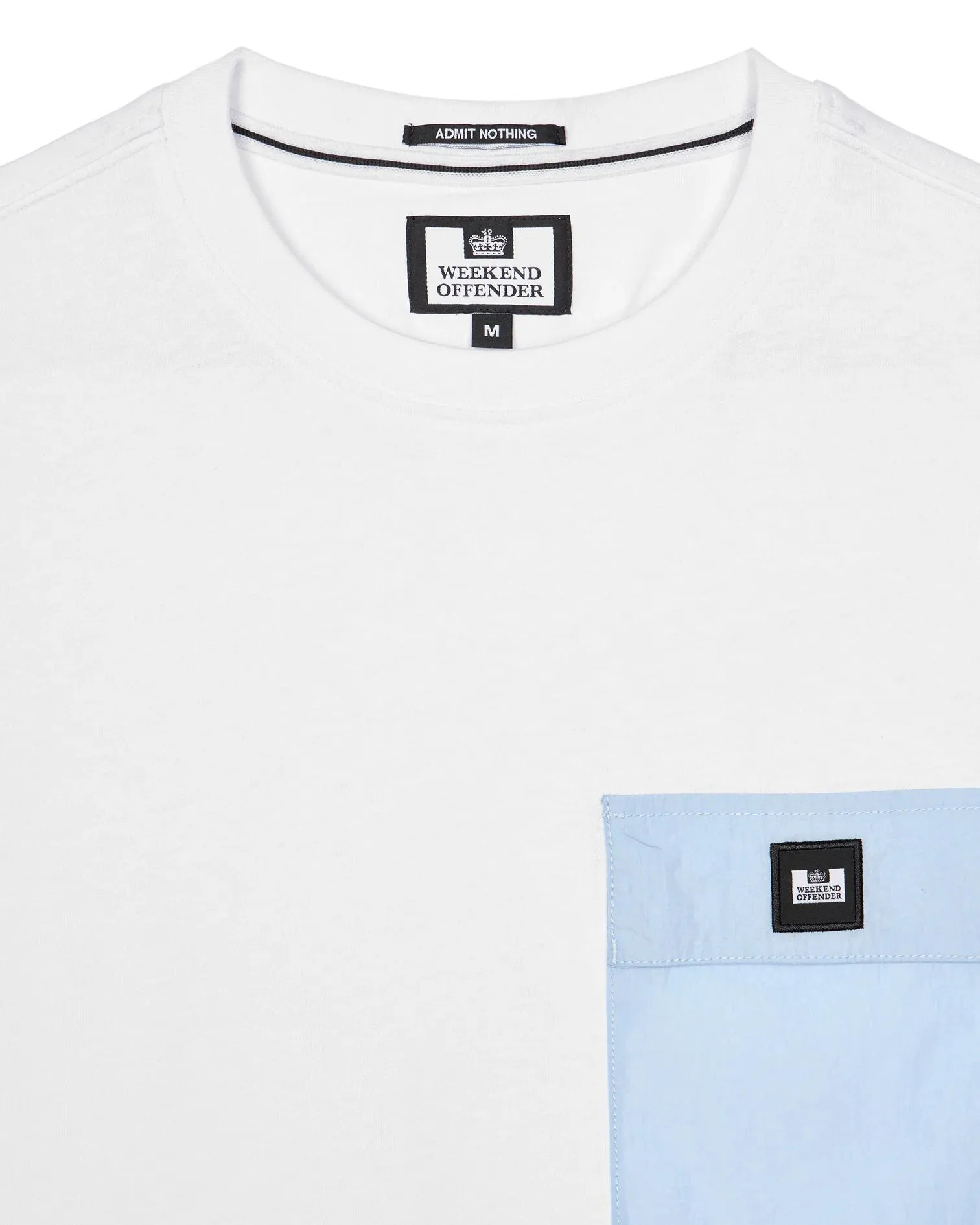 Weekend Offender Stiniva T-Shirt White/Oceanwave