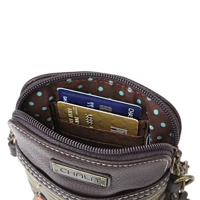 Whale Tail Cell Phone Crossbody Purse