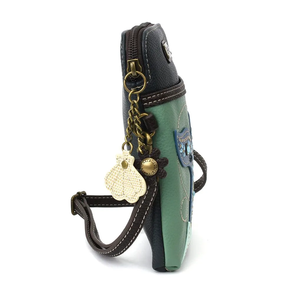 Whale Tail Cell Phone Crossbody Purse