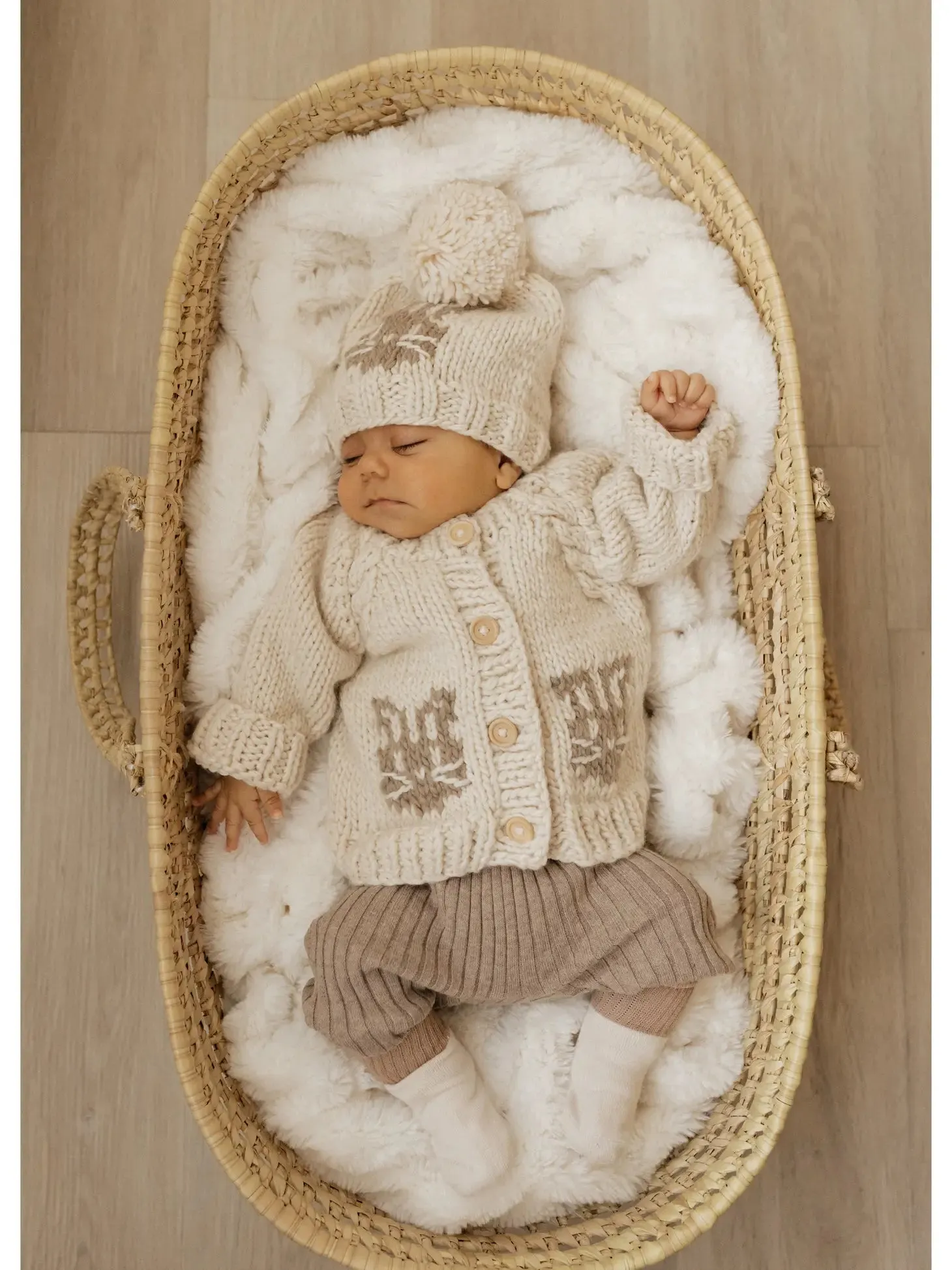 Whiskers Bunny Rabbit Cardigan Sweater