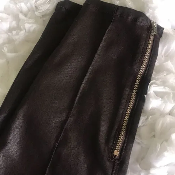 White House Black Market Skinny brown jeans. Sz 2