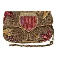 Wine Time Crossbody Clutch