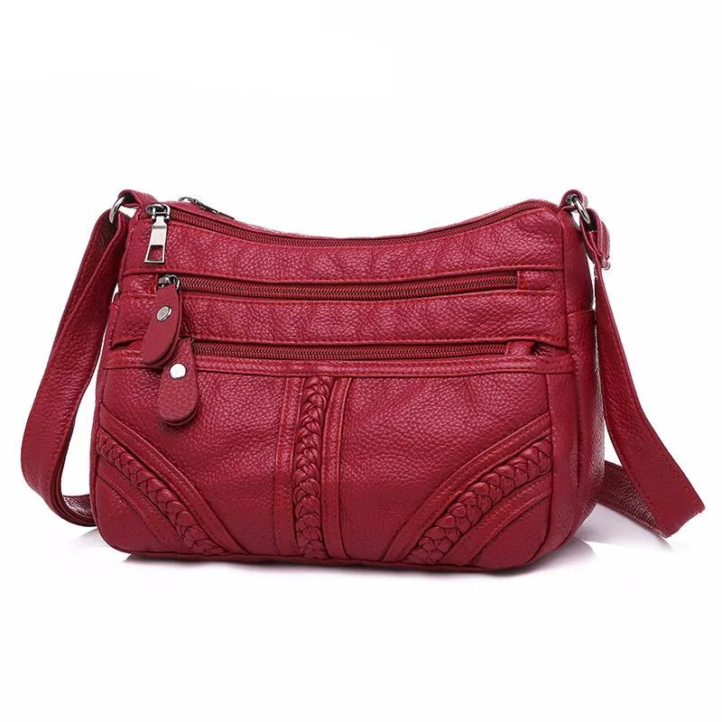 Women Shoulder Bag Multi-layer Crossbody Bag