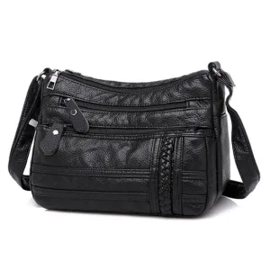 Women Shoulder Bag Multi-layer Crossbody Bag