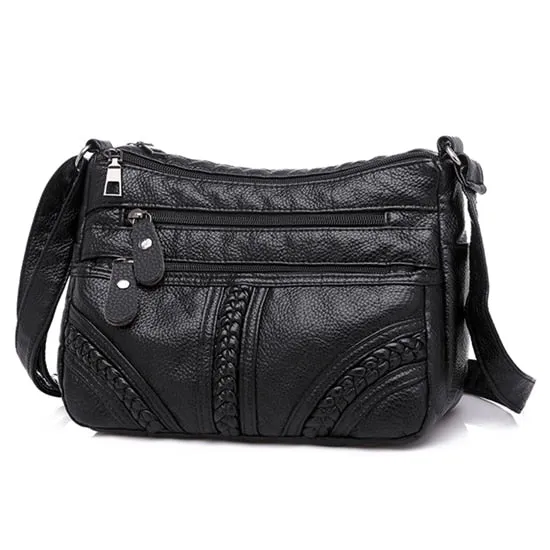 Women Shoulder Bag Multi-layer Crossbody Bag