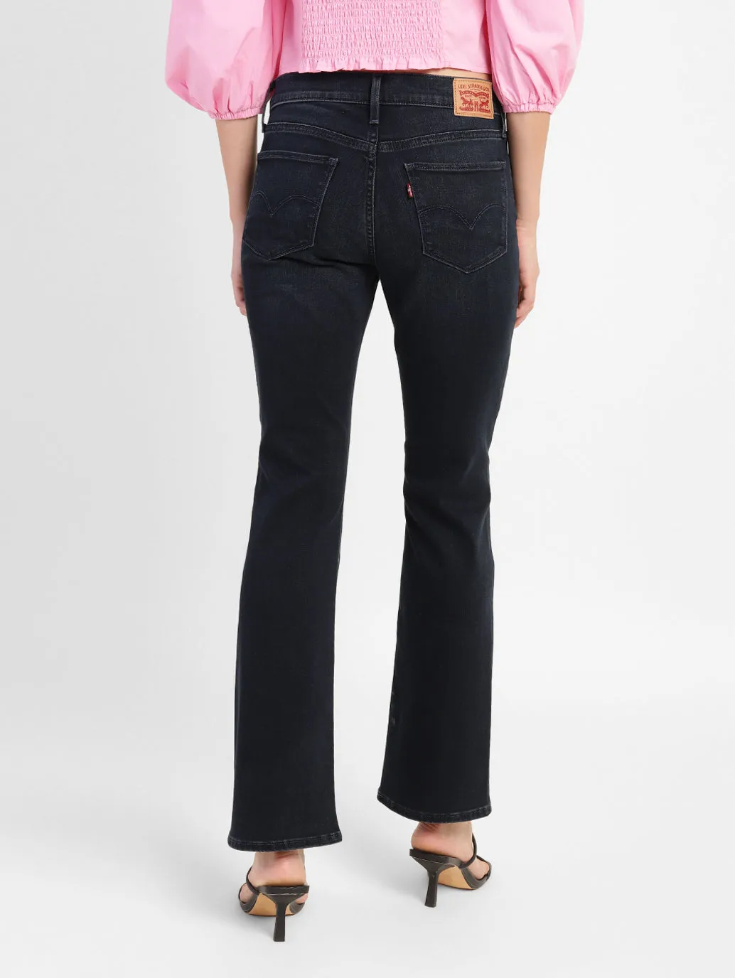 Women's 315 Blue Bootcut Fit Mid Rise Jeans