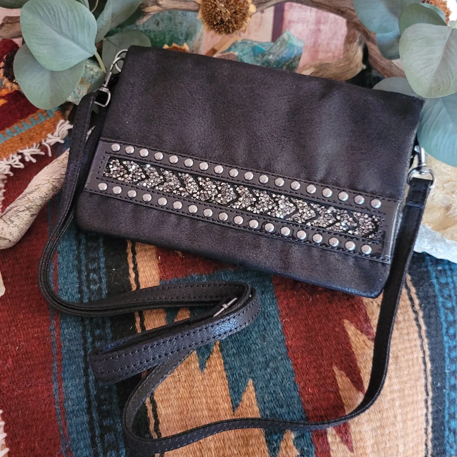 Women's Crossbody Clutch Bag by Angel Ranch D330008101