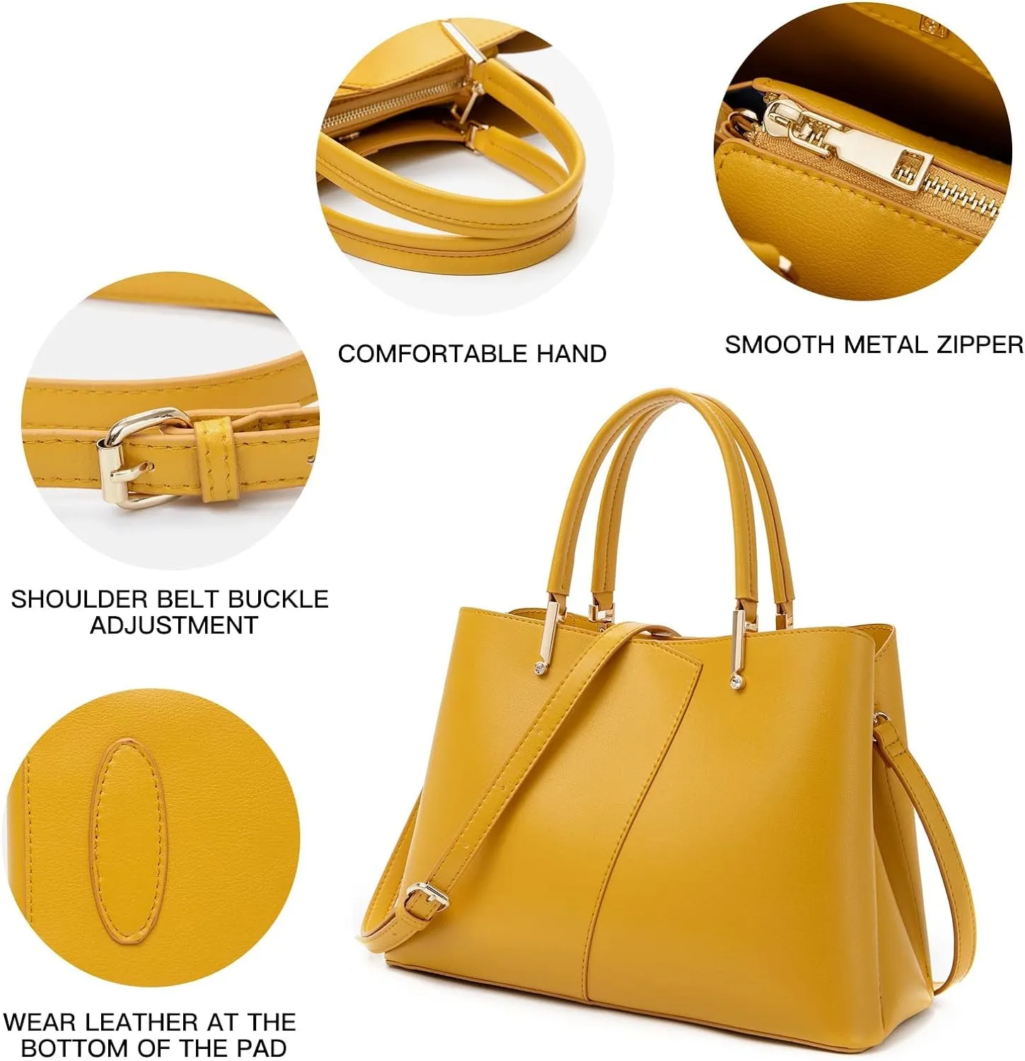 Womens Handbags Shoulder Bag, Medium Ladies Top Handles Bag Satchel Fashion Purse Bag Should Totes Bag