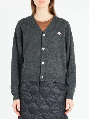 Women's Lambswool V-Neck Knit Cardigan