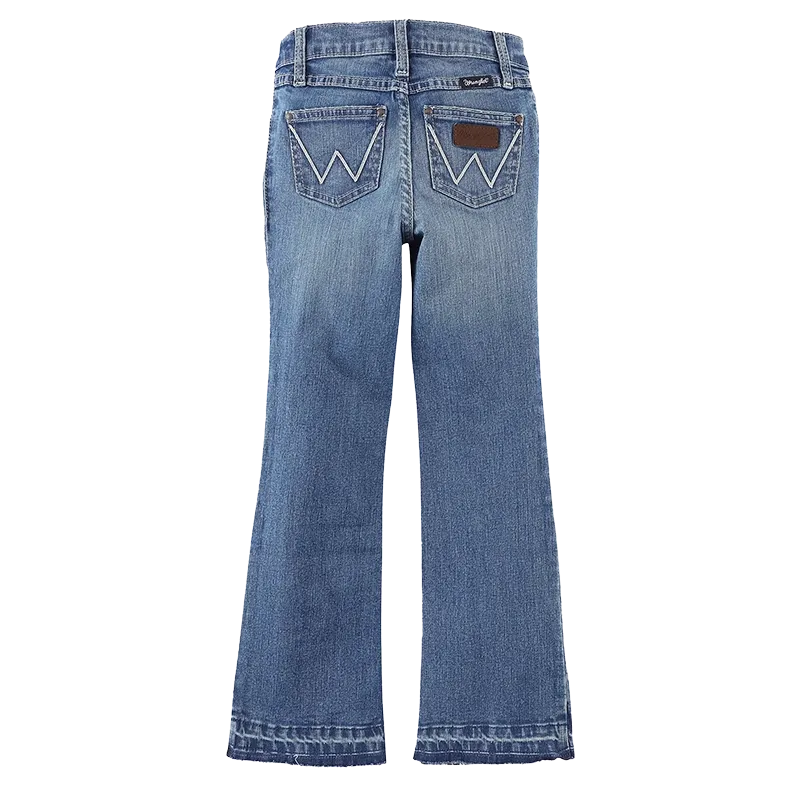 Wrangler Girls Boot Cut Slim Fit Jean