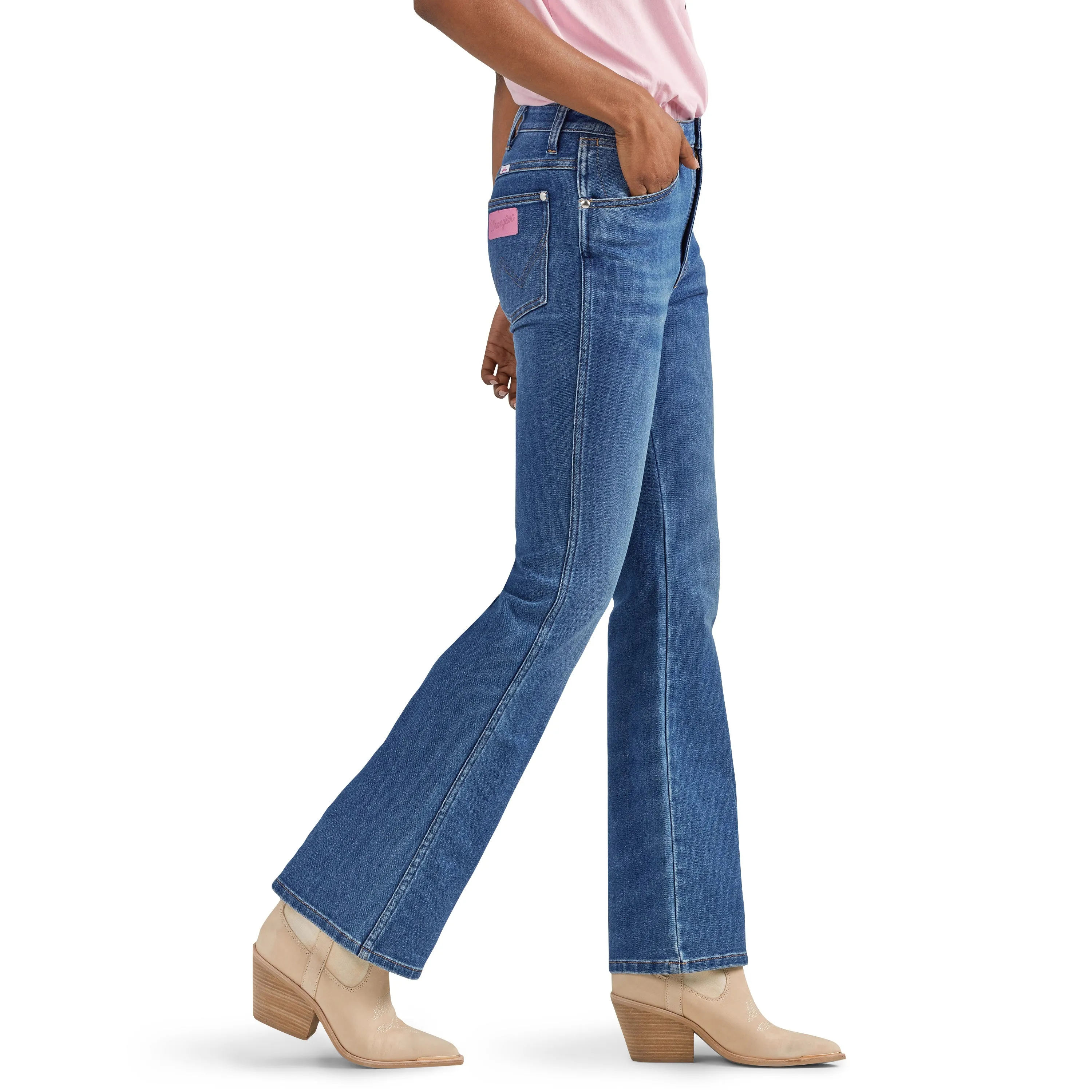 Wrangler X Barbie Westward High Rise Bootcut Jean