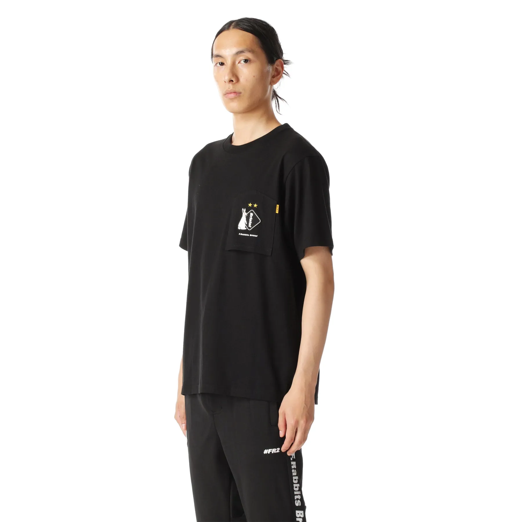 x FCRB Pocket Tee FRC1110 Black