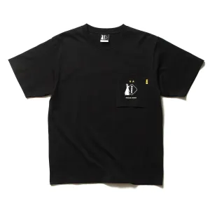 x FCRB Pocket Tee FRC1110 Black