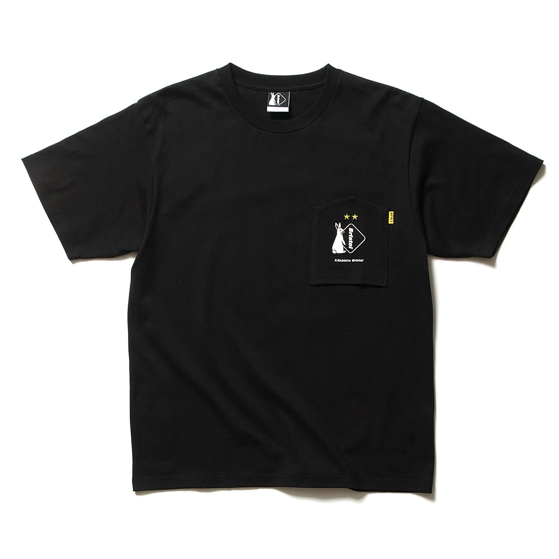x FCRB Pocket Tee FRC1110 Black