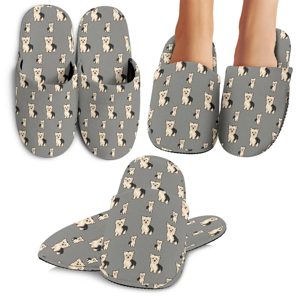 Yorkie Slippers