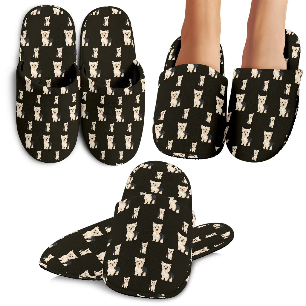Yorkie Slippers